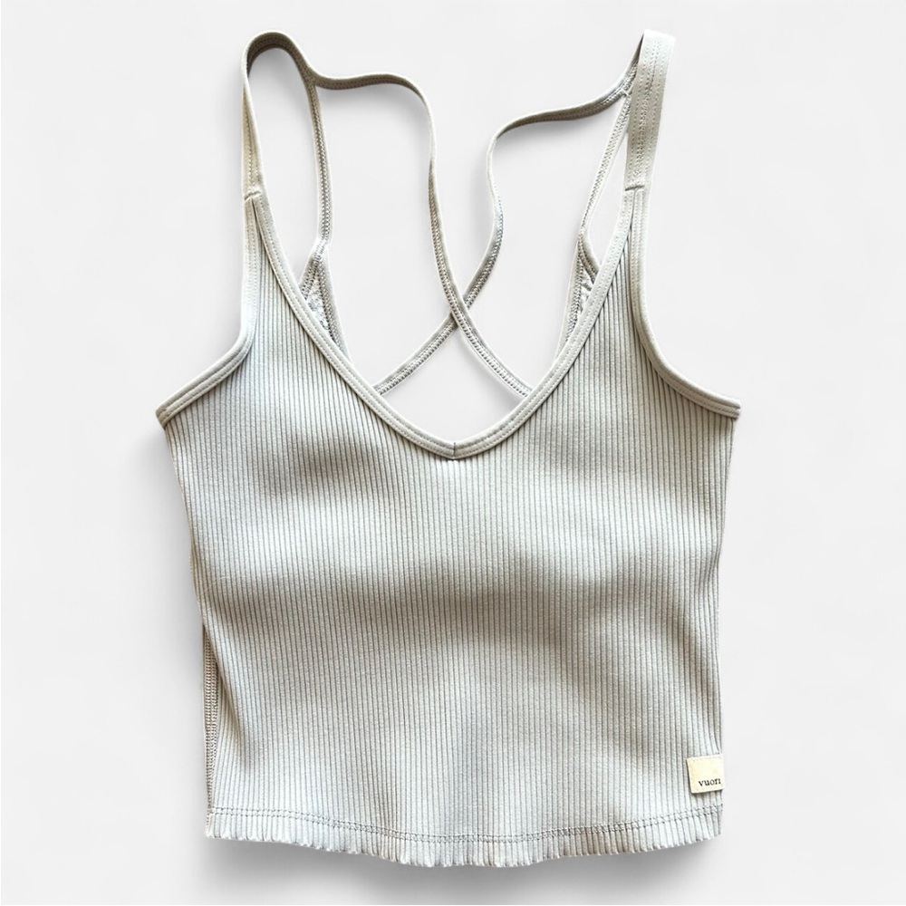 Vuori Rib Crop Tank - Picture 2 of 6